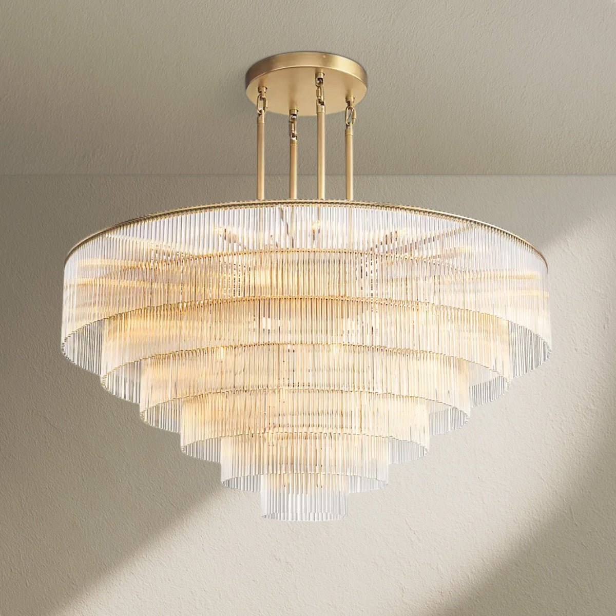 Amfz Round Chandelier 60" - Zelno
