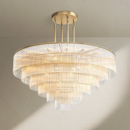 Amfz Round Chandelier 60" - Zelno