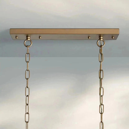 Anabelle Rectangular Chandelier - Zelno Lighting