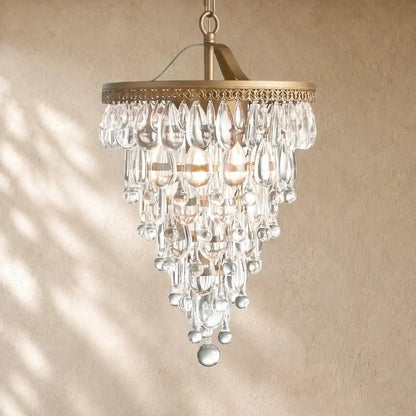 Anabelle Round Chandelier 17''23''H - Zelno