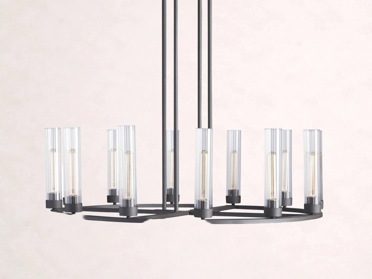 Andreas Round Chandelier - Zelno Lighting
