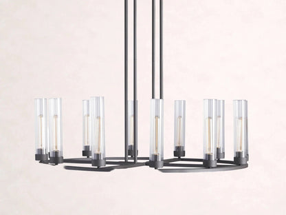 Andreas Round Chandelier - Zelno Lighting