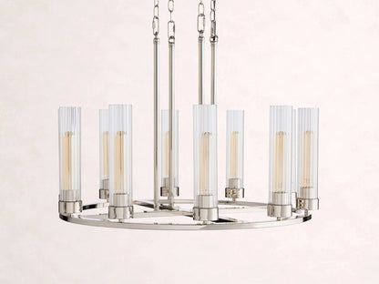 Andreas Round Chandelier - Zelno Lighting