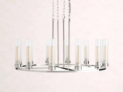 Andreas Round Chandelier - Zelno Lighting