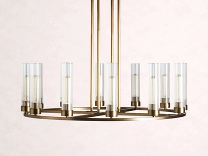 Andreas Round Chandelier - Zelno Lighting