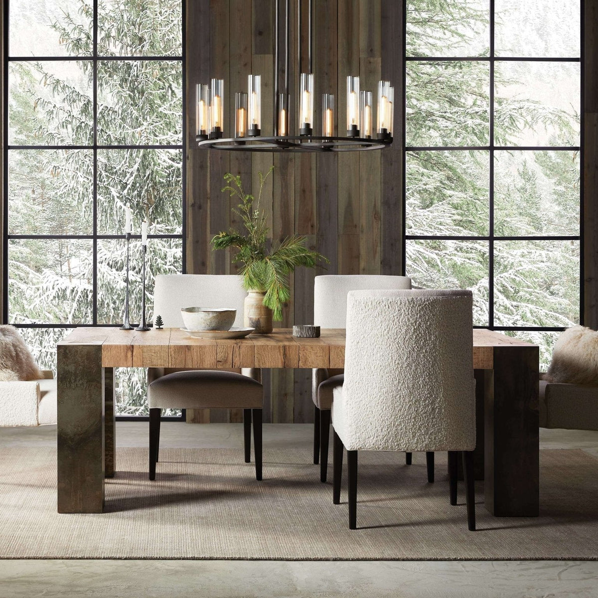 Andreas Round Chandelier - Zelno Lighting