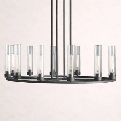 Andreas Round Chandelier - Zelno Lighting
