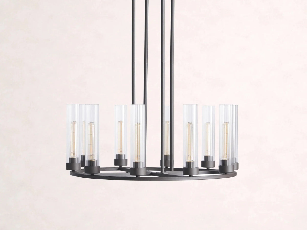 Andreas Round Chandelier - Zelno Lighting