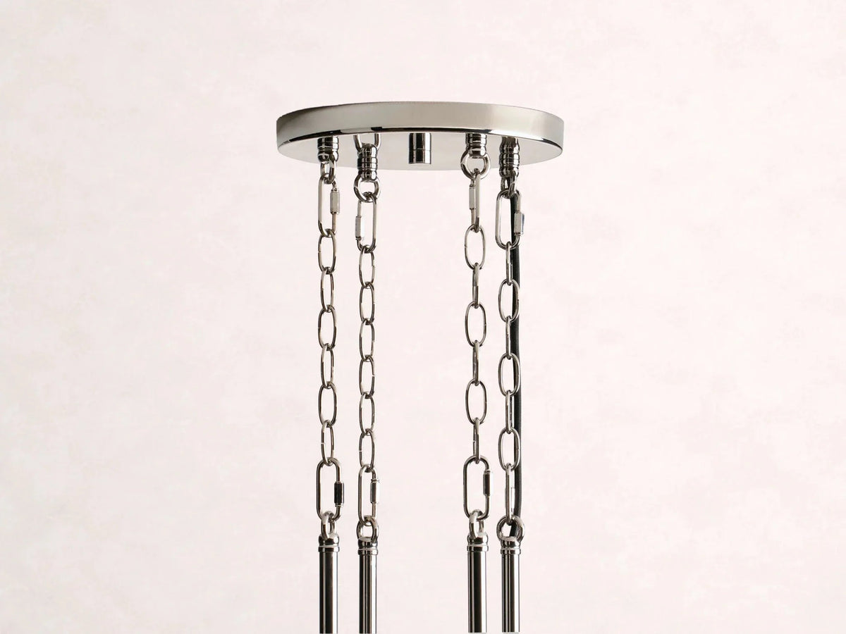 Andreas Round Chandelier - Zelno Lighting
