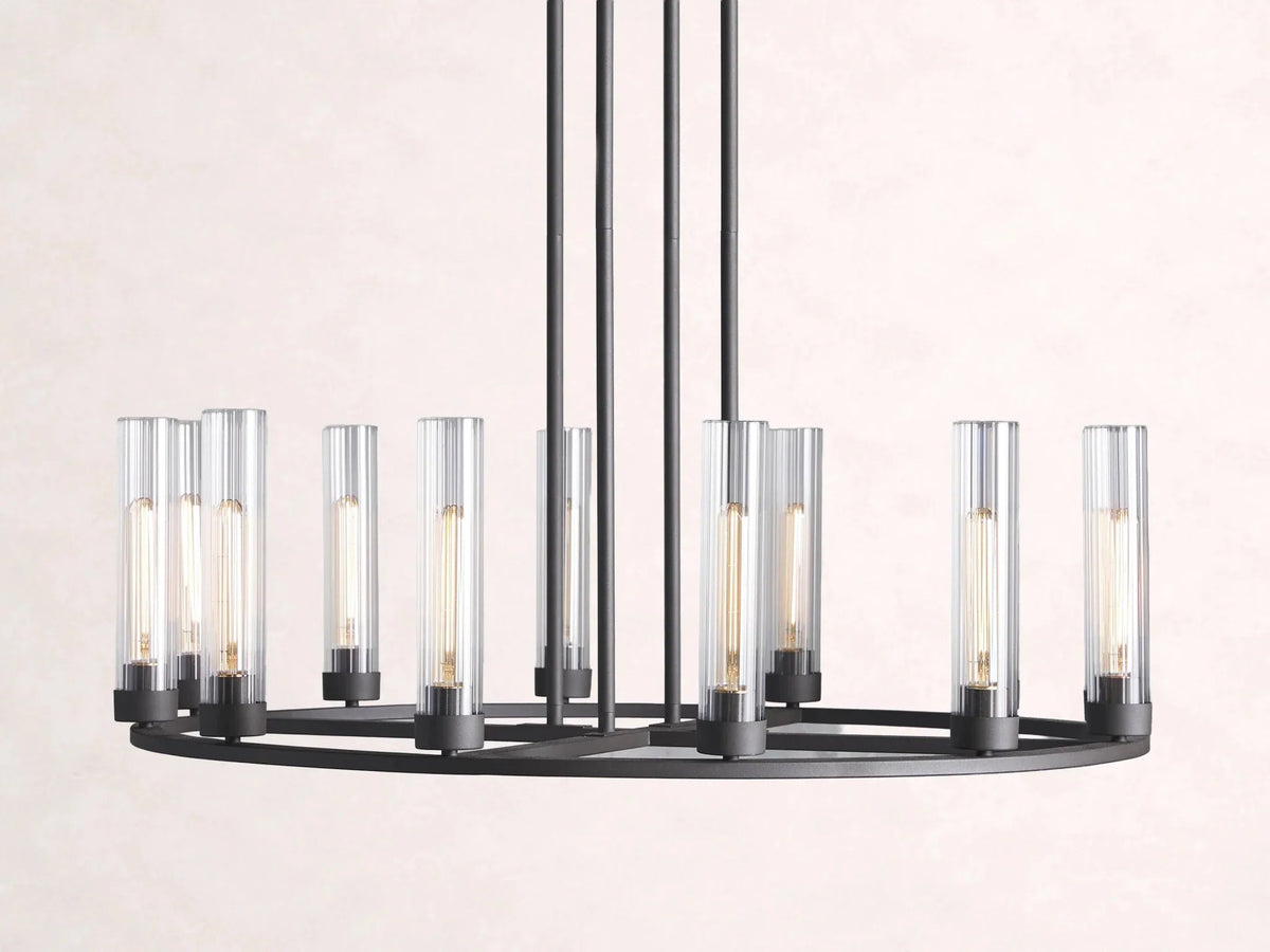 Andreas Round Chandelier - Zelno Lighting