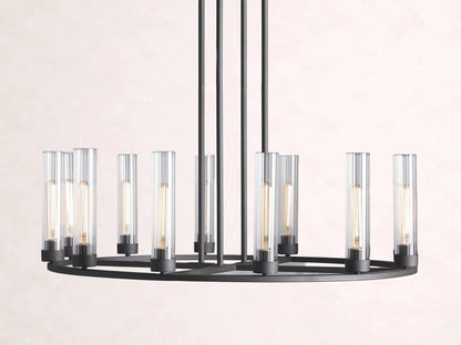 Andreas Round Chandelier - Zelno Lighting