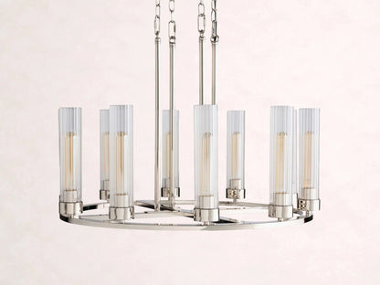 Andreas Round Chandelier - Zelno Lighting