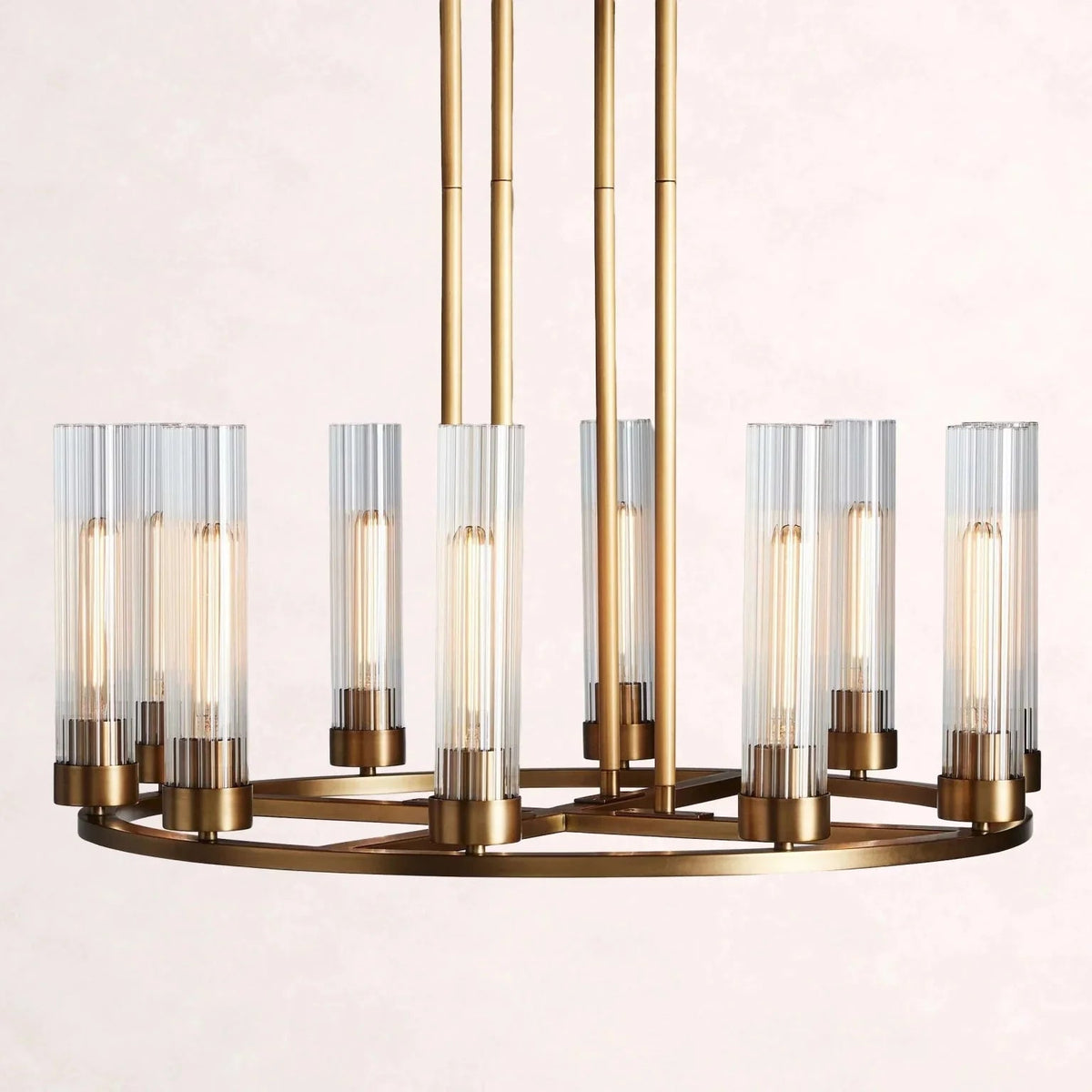 Andreas Round Chandelier - Zelno Lighting