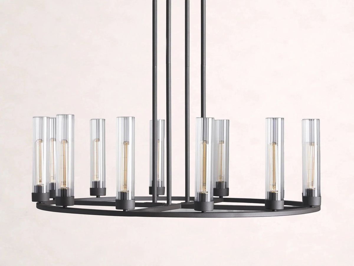 Andreas Round Chandelier - Zelno Lighting