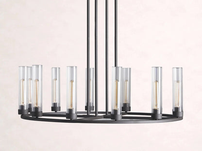 Andreas Round Chandelier - Zelno Lighting