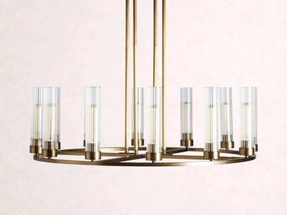 Andreas Round Chandelier - Zelno Lighting