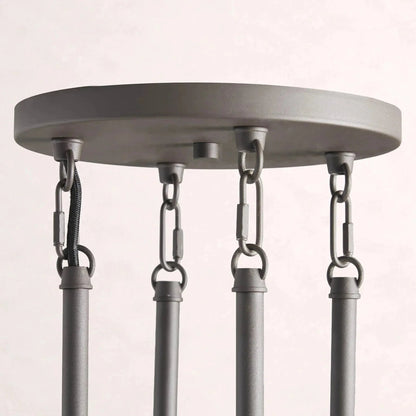 Andreas Round Chandelier - Zelno Lighting