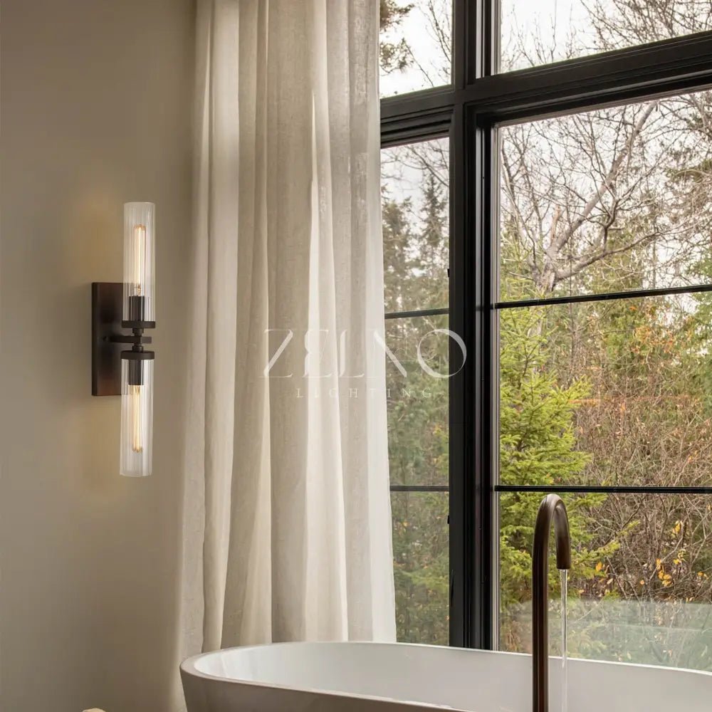 Andreass 2-Light Wall Sconce - Zelno