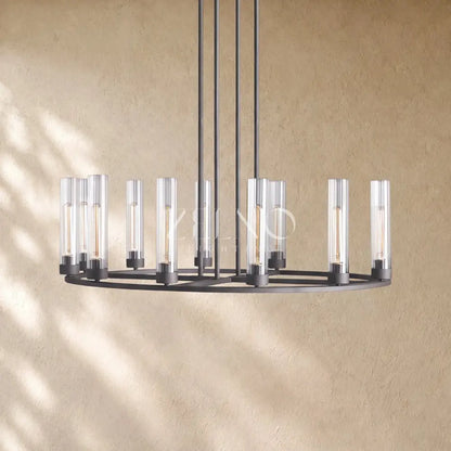 Andreass Round Chandelier 10/12 Light - Zelno