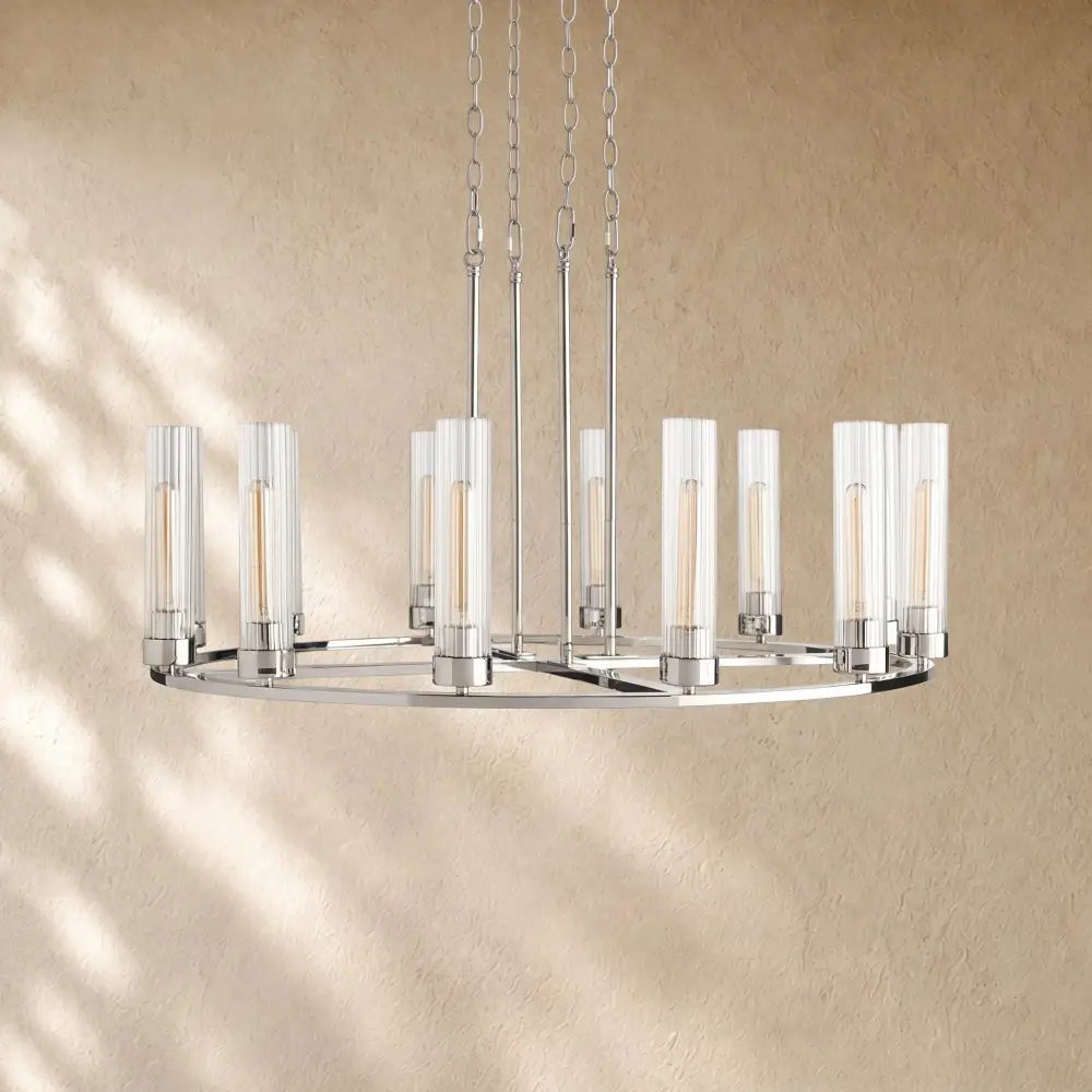 Andreass Round Chandelier 10/12 Light - Zelno