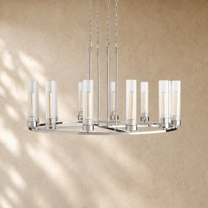 Andreass Round Chandelier 10/12 Light - Zelno