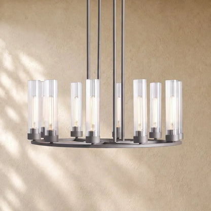 Andreass Round Chandelier 10/12 Light - Zelno