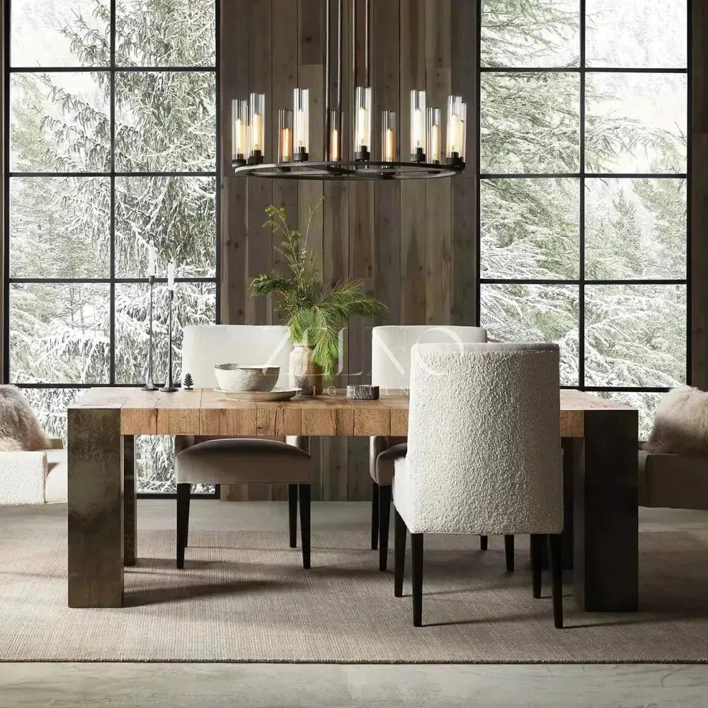 Andreass Round Chandelier 10/12 Light - Zelno