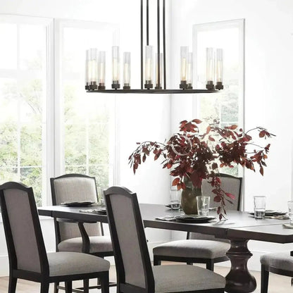Andreass Round Chandelier 10/12 Light - Zelno