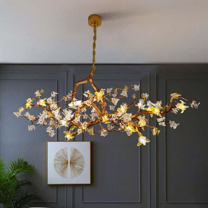 Aosta Branch Chandelier - Zelno Lighting