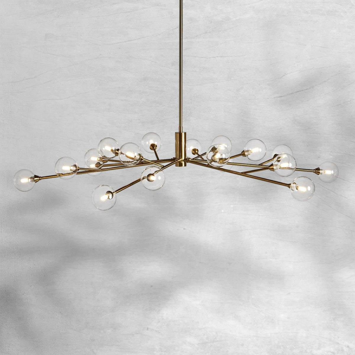 Apollo Round Chandelier 36"47"59" - Zelno