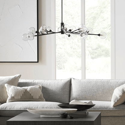 Apollo Round Chandelier 36"47"59" - Zelno