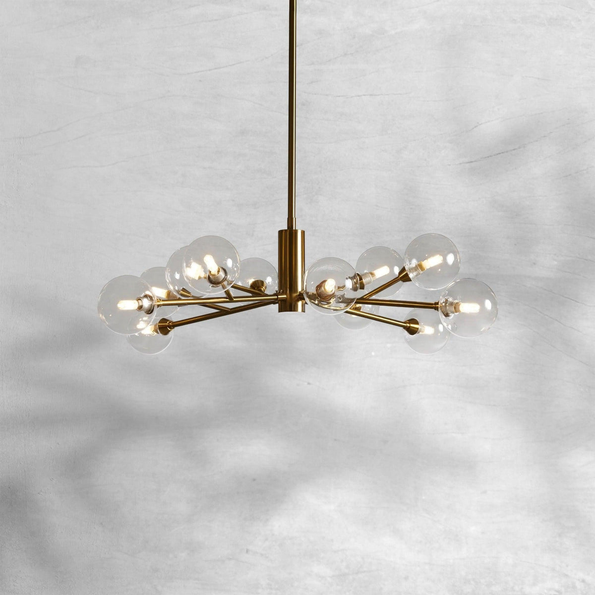 Apollo Round Chandelier 36"47"59" - Zelno