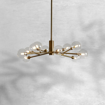 Apollo Round Chandelier 36"47"59" - Zelno