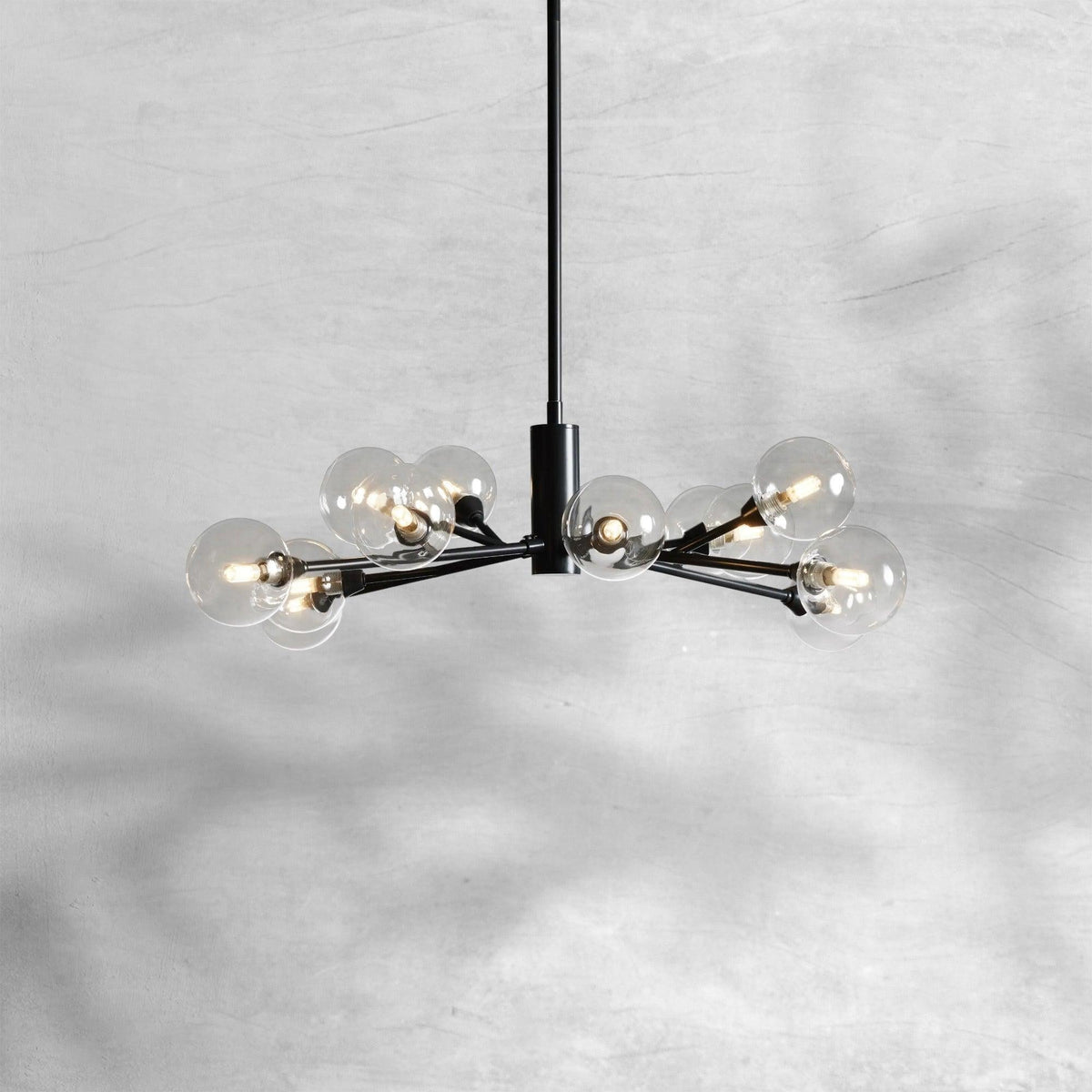 Apollo Round Chandelier 36"47"59" - Zelno