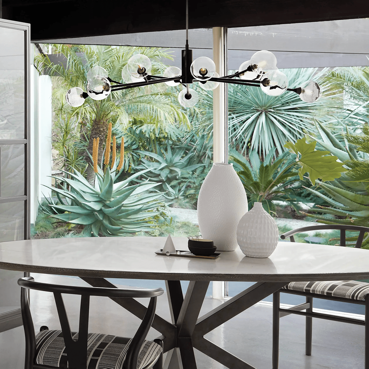 Apollo Round Chandelier 36"47"59" - Zelno