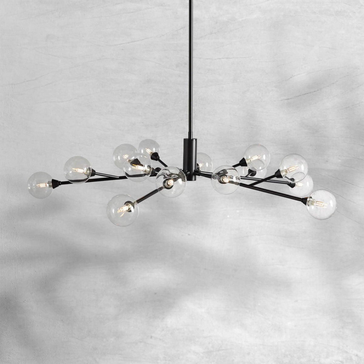Apollo Round Chandelier 36"47"59" - Zelno