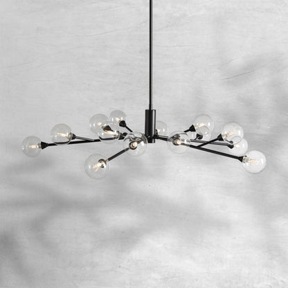 Apollo Round Chandelier 36"47"59" - Zelno