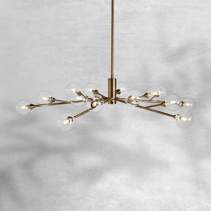 Apollo Round Chandelier 36"47"59" - Zelno