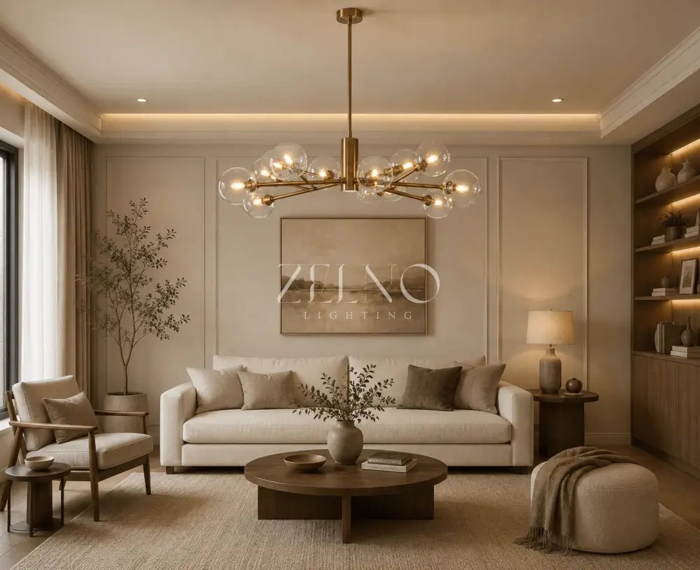 Apollos Round Chandelier - Zelno