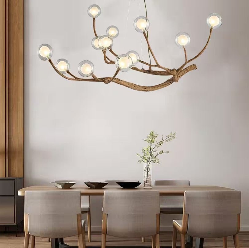 Appa Rustic Tree Branch Chandelier - Zelno Lighting