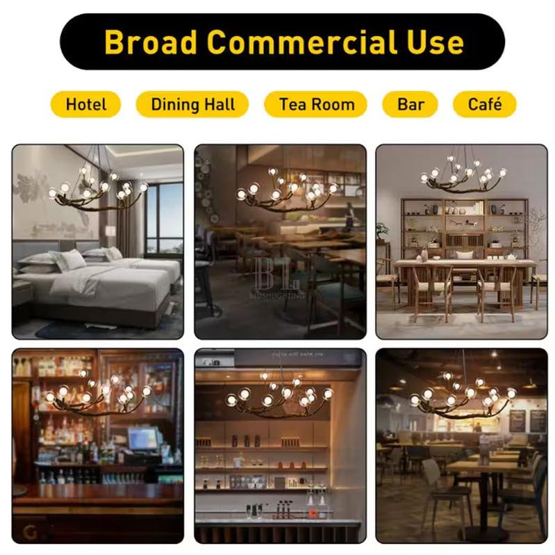 Appa Rustic Tree Branch Chandelier - Zelno Lighting