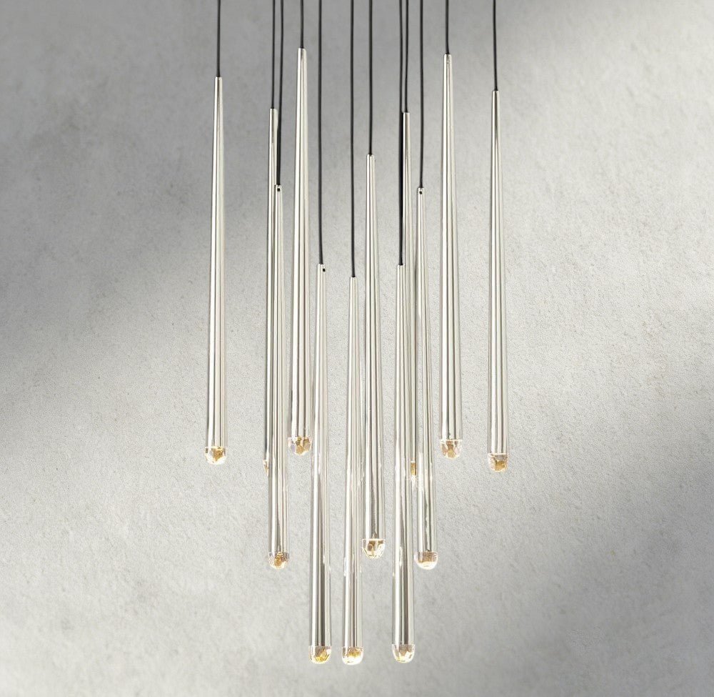 Aquitaines Round Chandelier 18", 24", 30", 48" - Zelno