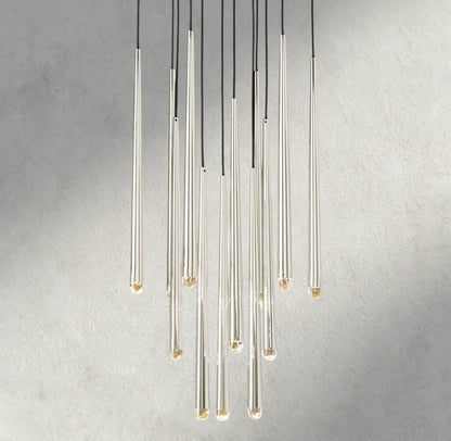 Aquitaines Round Chandelier 18", 24", 30", 48" - Zelno