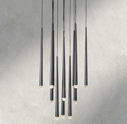 Aquitaines Round Chandelier 18", 24", 30", 48" - Zelno
