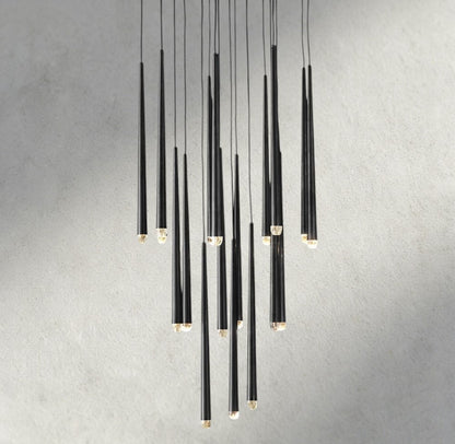 Aquitaines Round Chandelier 18", 24", 30", 48" - Zelno