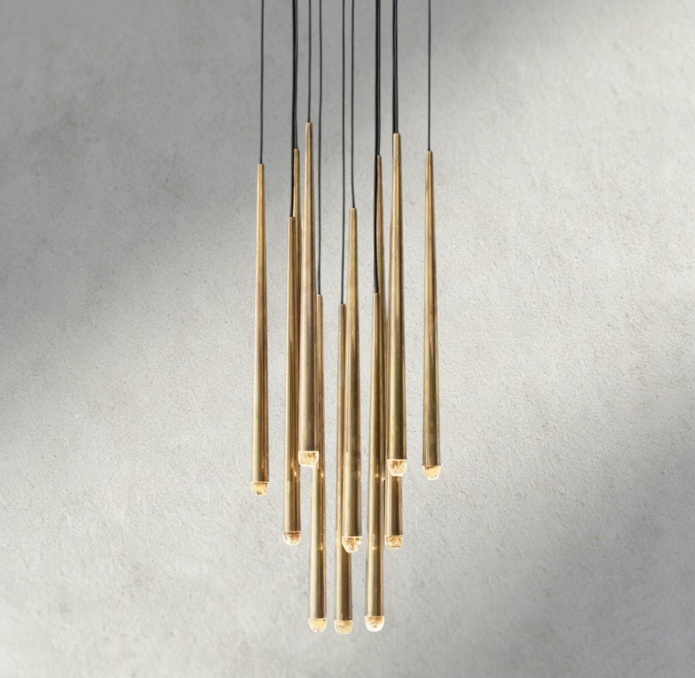 Aquitaines Round Chandelier 18", 24", 30", 48" - Zelno