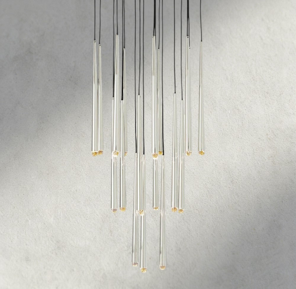 Aquitaines Round Chandelier 18", 24", 30", 48" - Zelno