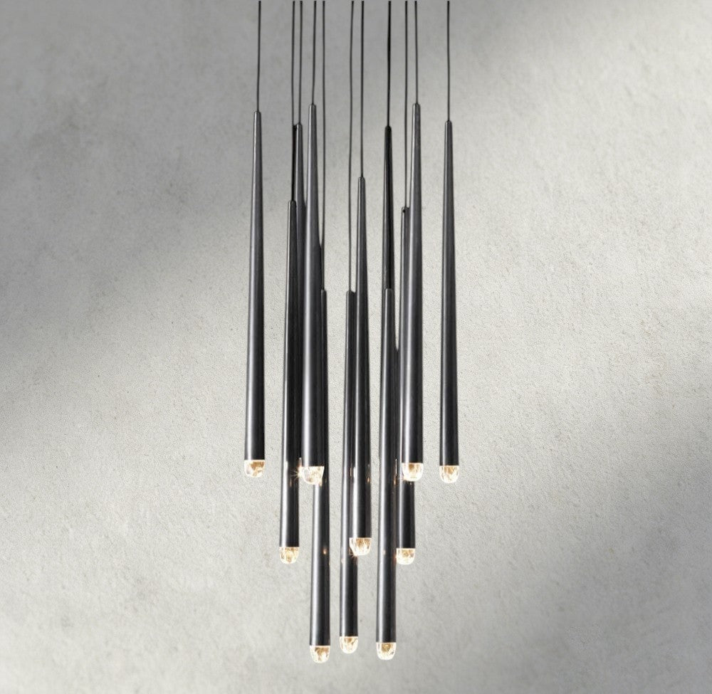Aquitaines Round Chandelier 18", 24", 30", 48" - Zelno