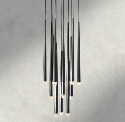 Aquitaines Round Chandelier 18", 24", 30", 48" - Zelno