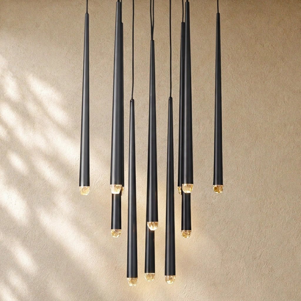 Aquitaines Round Chandelier 18", 24", 30", 48" - Zelno
